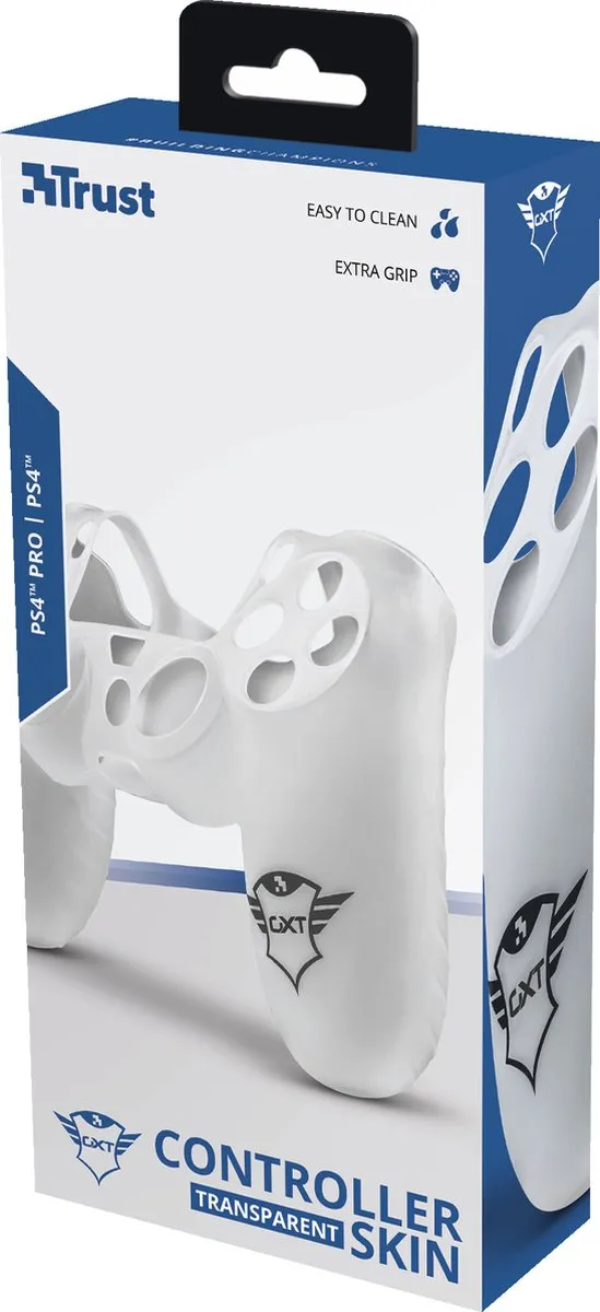 TRUST silikonový obal pro PS4 GXT 744T Rubber Skin - transparentní