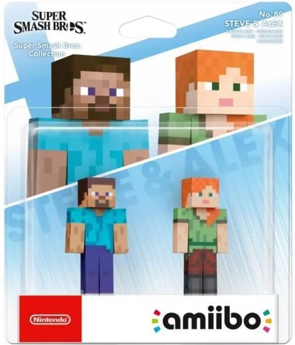 Nintendo Amiibo Steve & Alex 2-in-1