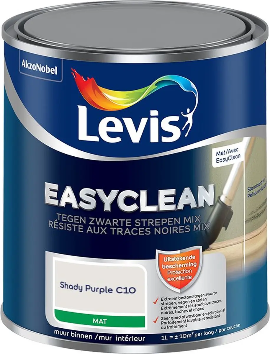Levi's Easyclean Tegen Zwarte Strepen Mengverf Shady Purple C10