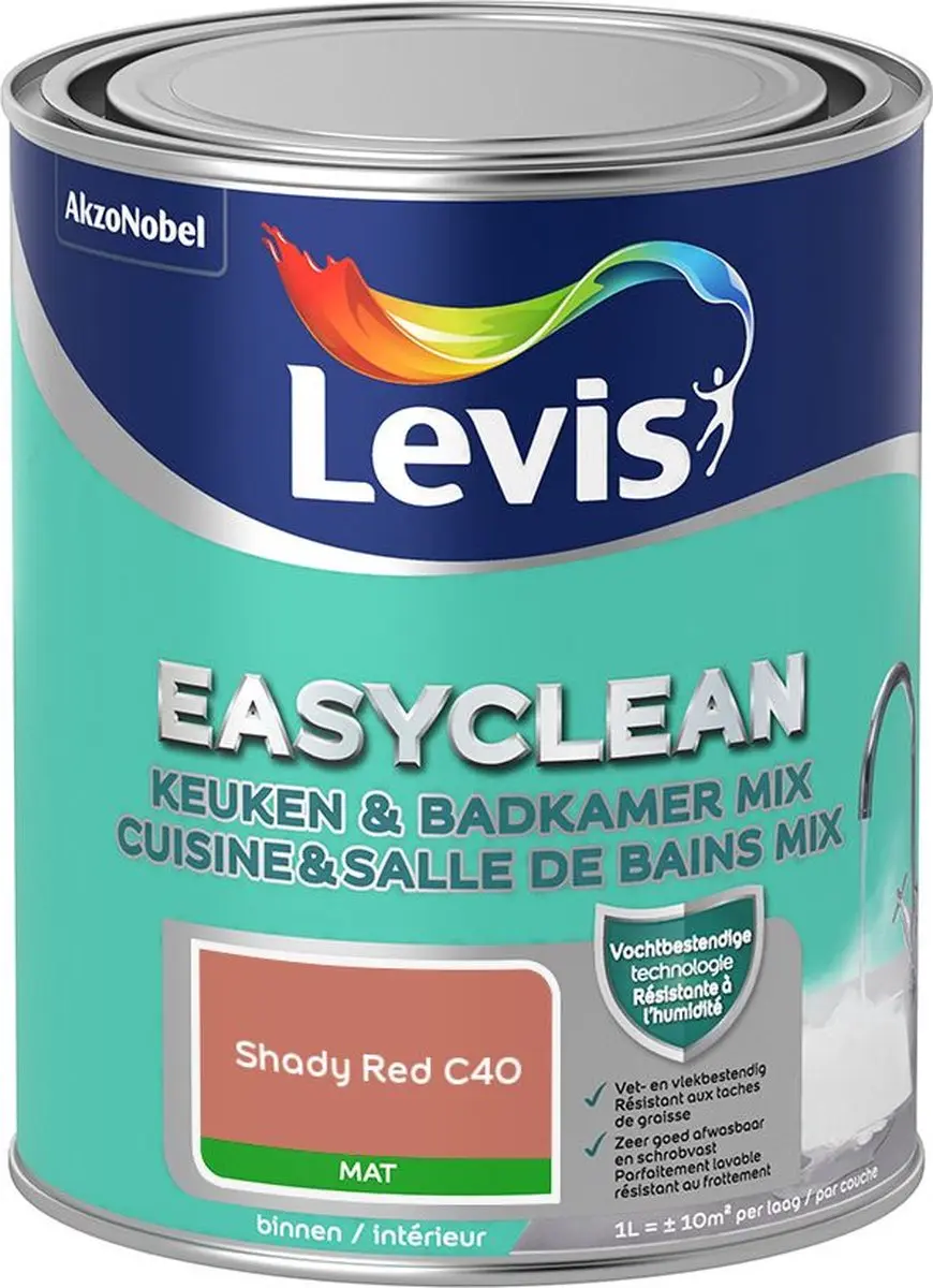 Levi's Easyclean Mengverf Shady Red C40