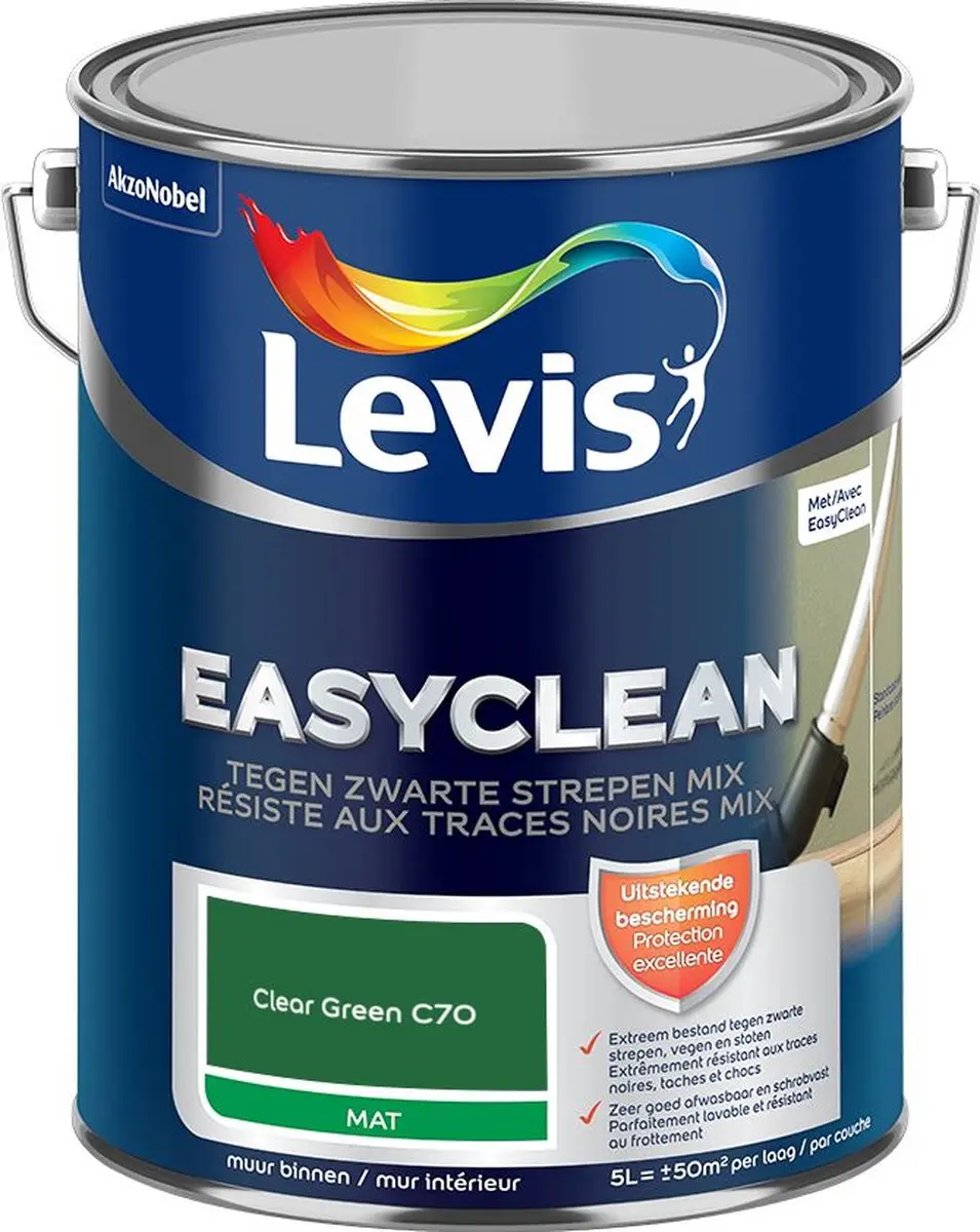 Levi's Easyclean Tegen Zwarte Strepen Mengverf 5L