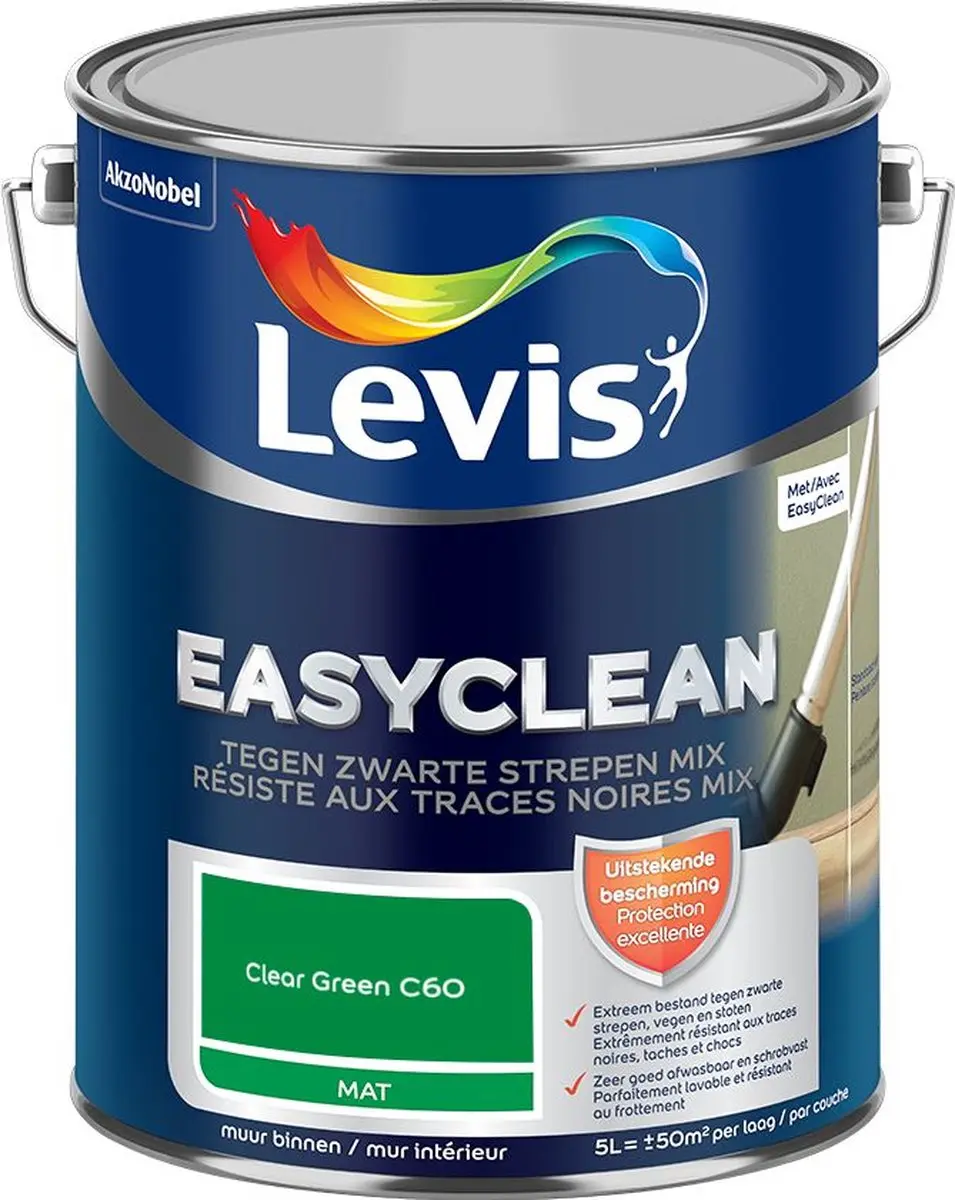 Levi's Easyclean Tegen Zwarte Strepen Mengverf 5L