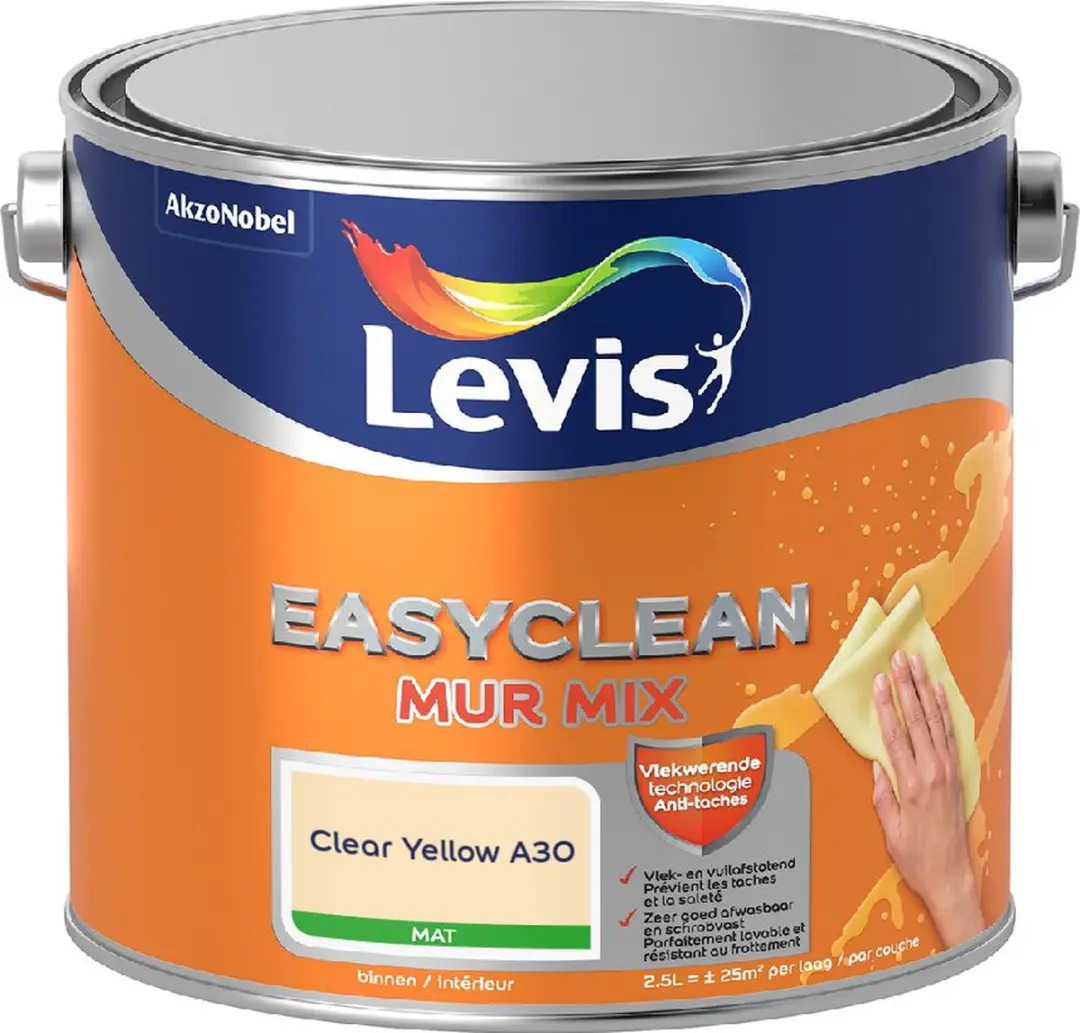 Levi's Easyclean Mur Mat Mix Clear Yellow A30