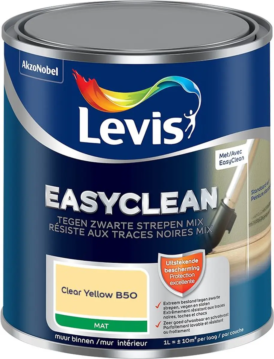Levi's Easyclean Tegen Zwarte Strepen Mengverf 1L