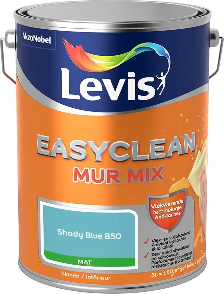 Levi's Easyclean Mur Mat Mix Shady Blue B50