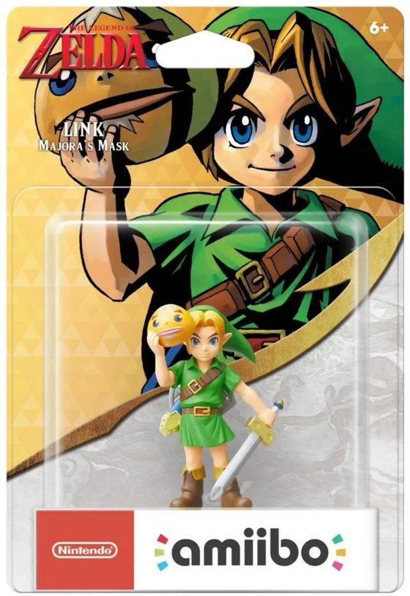 Nintendo Amiibo Link Majora's Mask Figuur