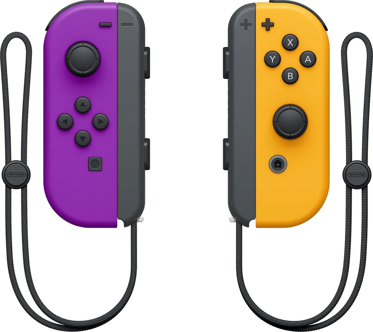 Nintendo Switch Joy-Con Paar - Neon Lila & Oranje - 10002888