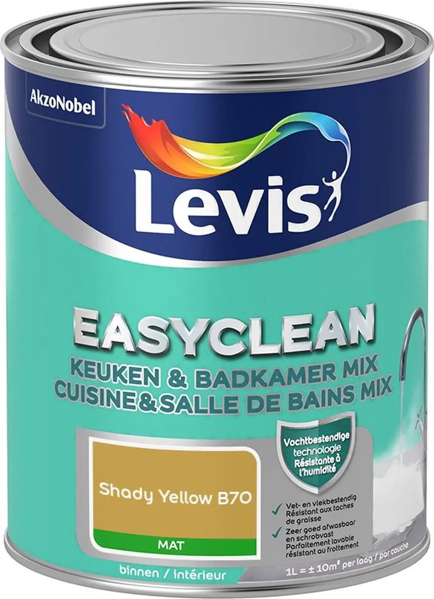 Levi's Easyclean Mengverf Shady Yellow B70