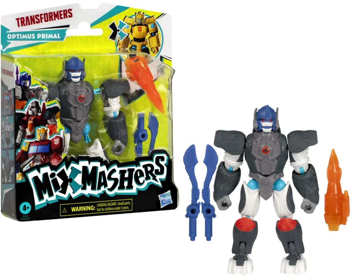 Hasbro Transformers Optimus Prime MixMashers 12cm - Multicolor - afbeelding 6 van 6