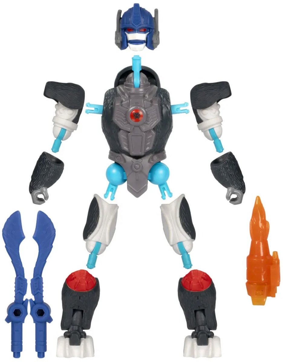 Hasbro Transformers actiefiguur Optimus Prime MixMashers 12 cm speelgoed.