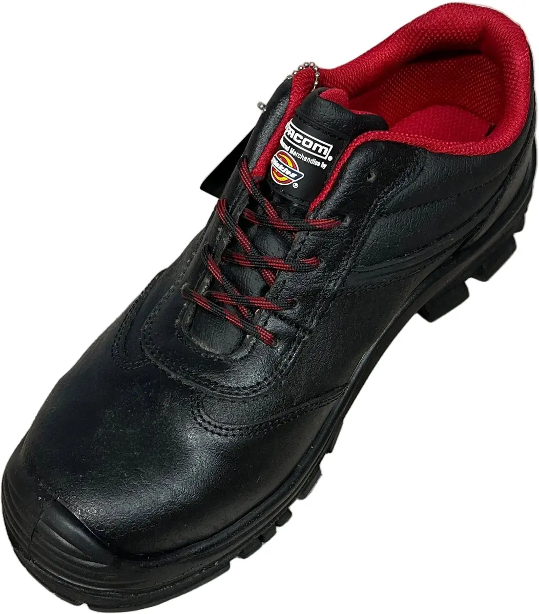 Dickies-Facom Classic Veiligheidsschoen - Zwart/Rood