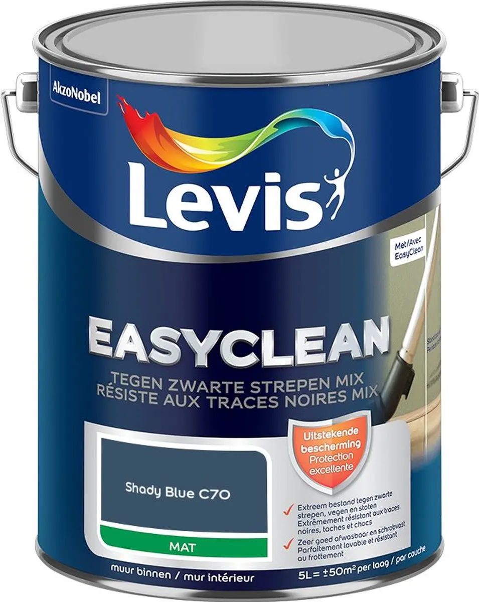 Levi's Easyclean Tegen Zwarte Strepen Mengverf 5L