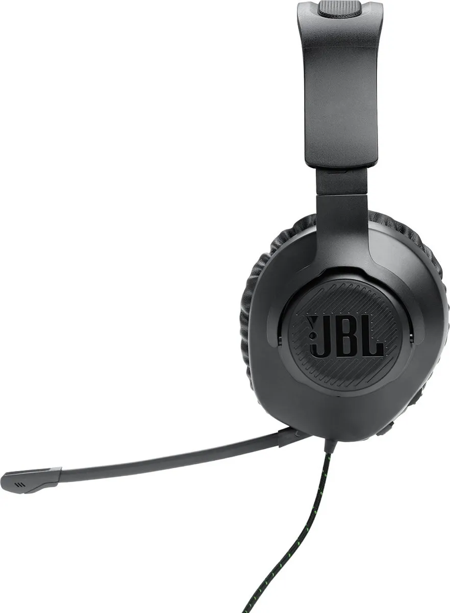 JBL Quantum 100X Gaming Headset - Zwart/Groen