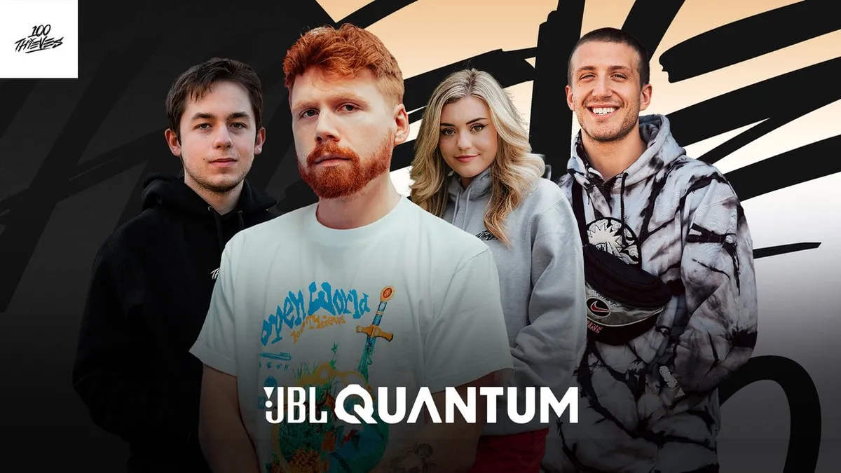 JBL Quantum 100X Gaming Headset - Zwart/Groen