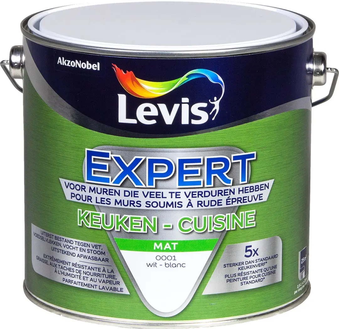 Levis - Expert Keuken - Wit - 2,5 L