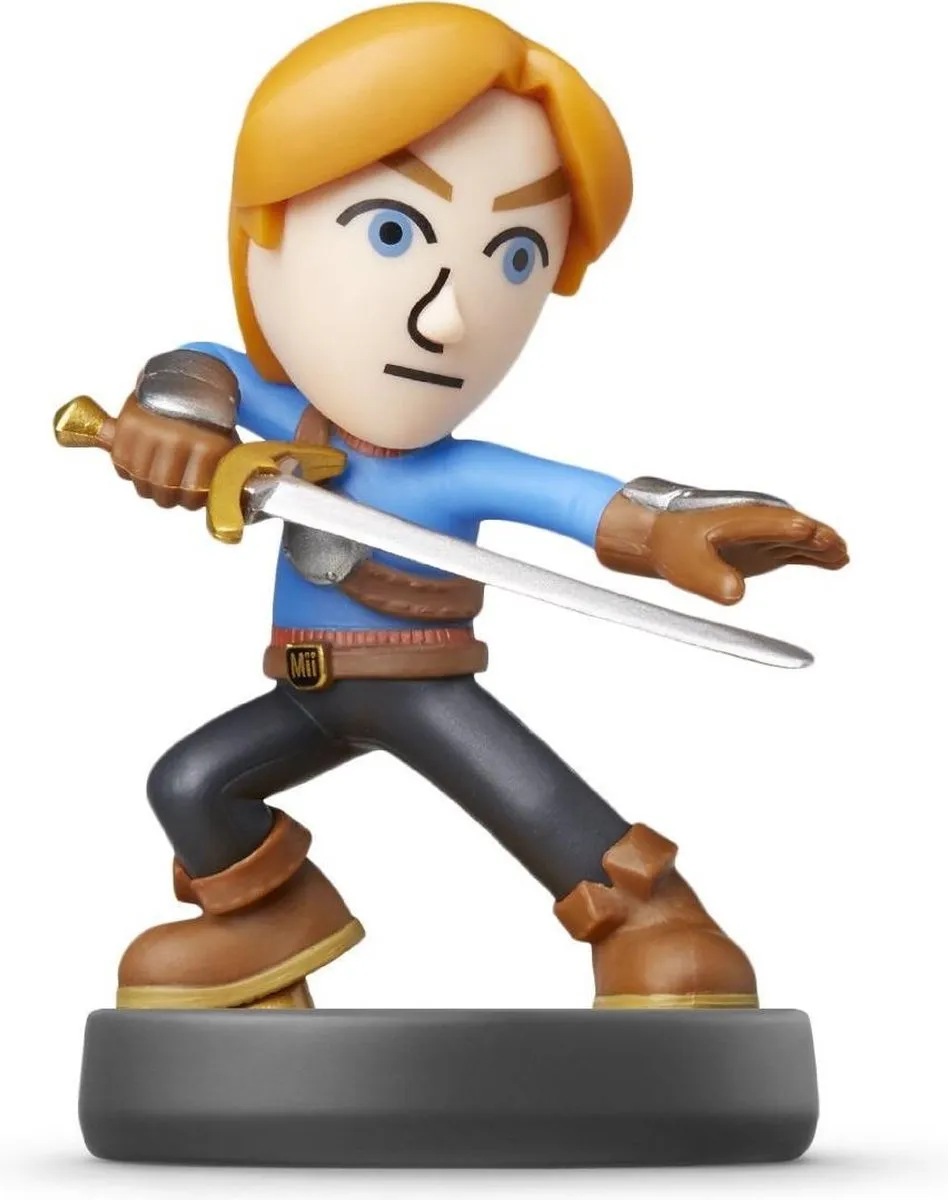 Nintendo amiibo Super Smash Bros Mii Sword Fighter