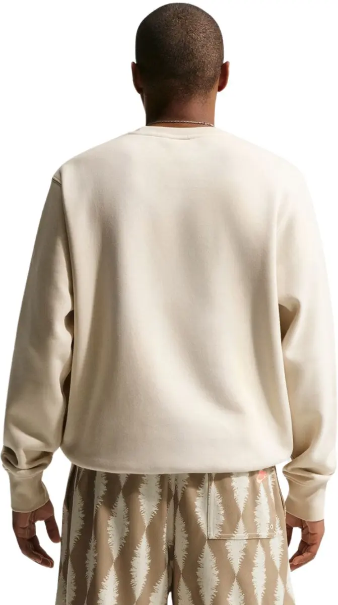 Nike Club BB Sweater Heren - Beige S
