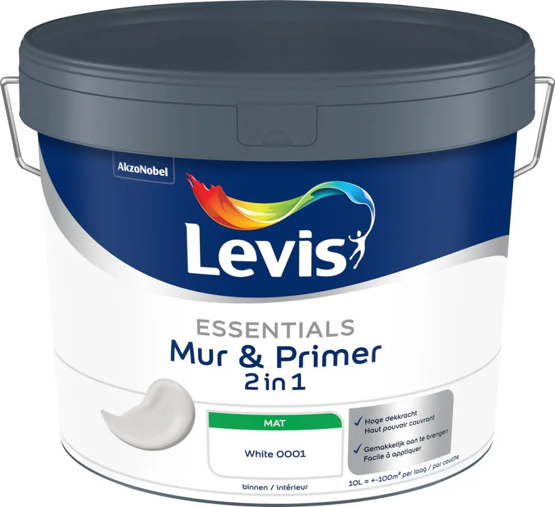 Levi's Essentials Mur & Primer Wit