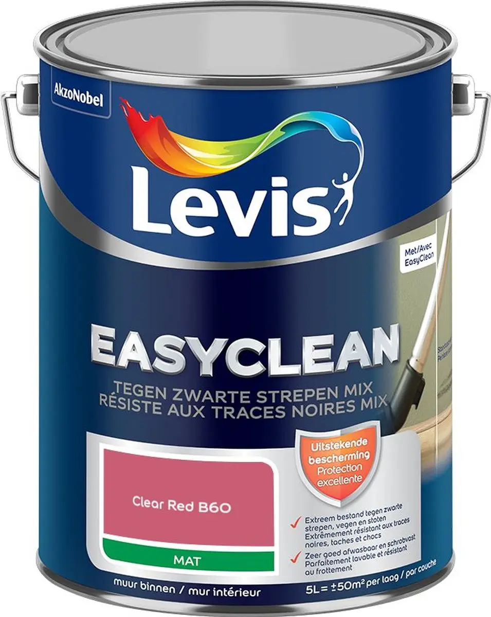 Levi's Easyclean Tegen Zwarte Strepen Mengverf 5L