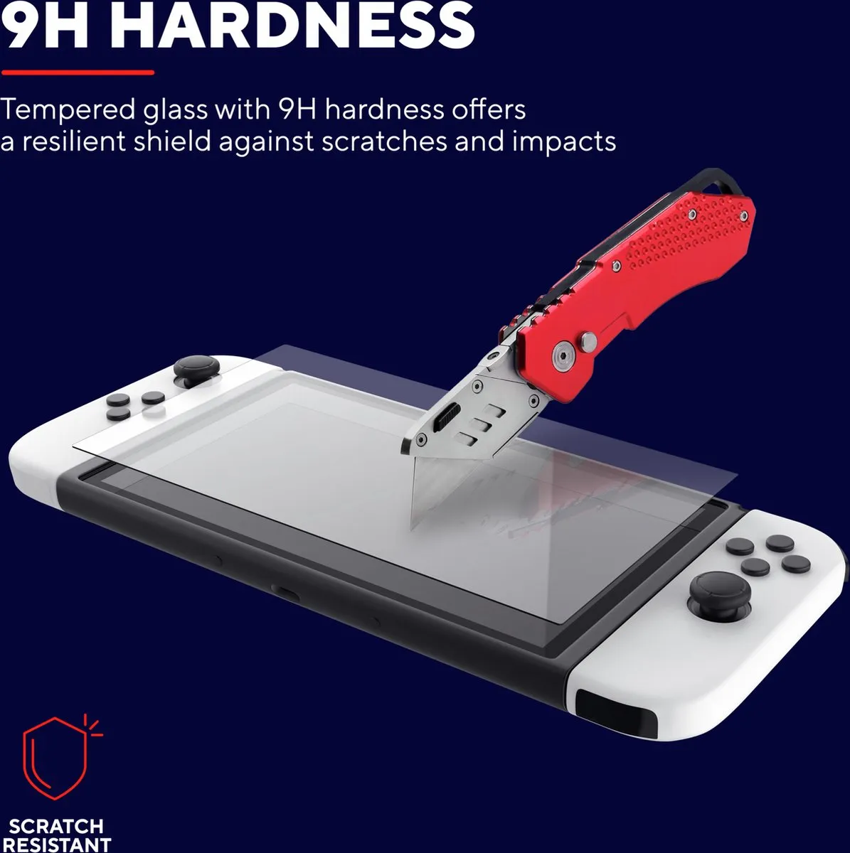Trust GXT 1245 Schermbeschermer - 9H Gehard Glas - Nintendo Switch OLED