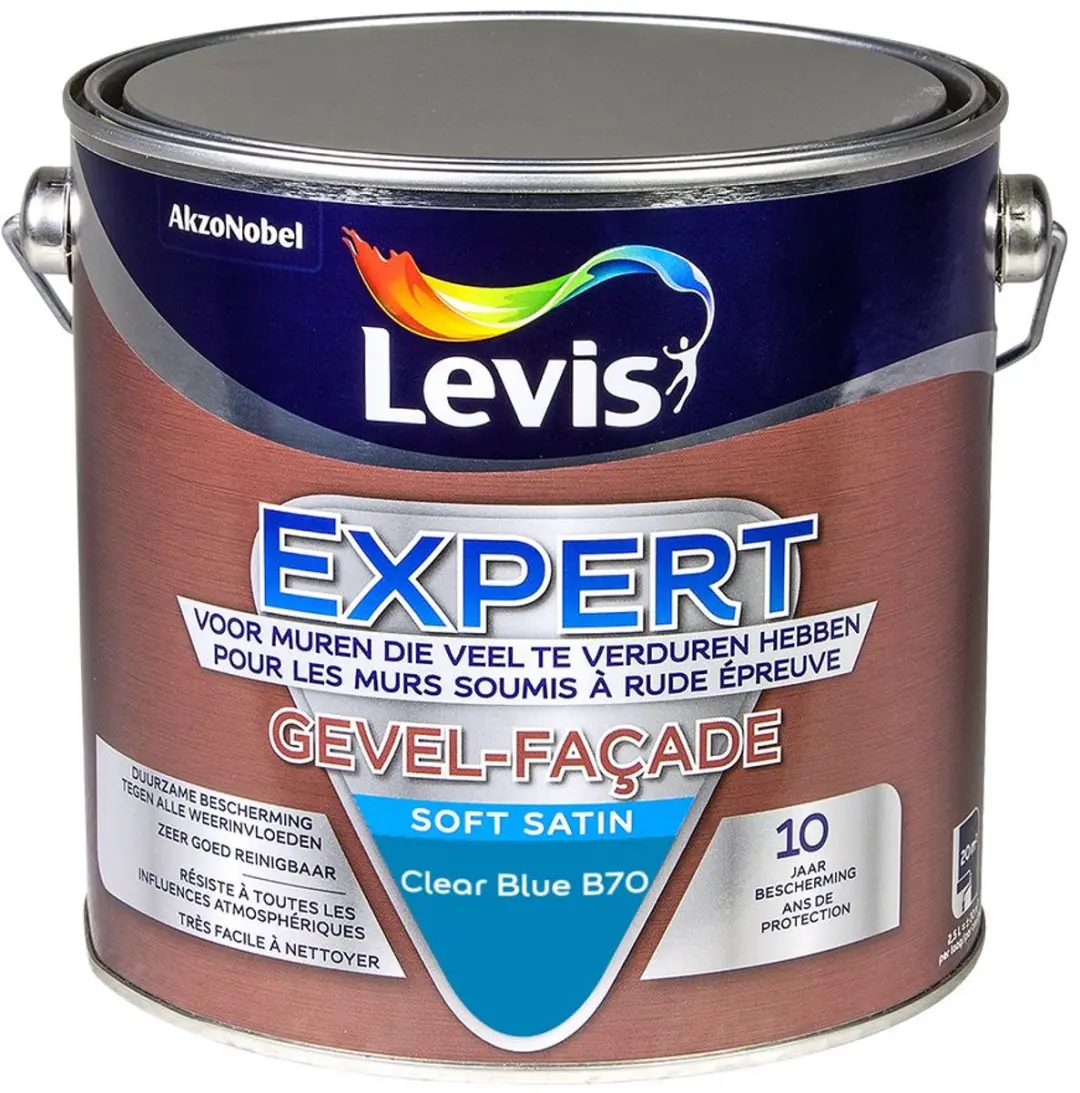 Levi's Expert Gevel Mix Clear Blue B70 Mengverf 2,5L