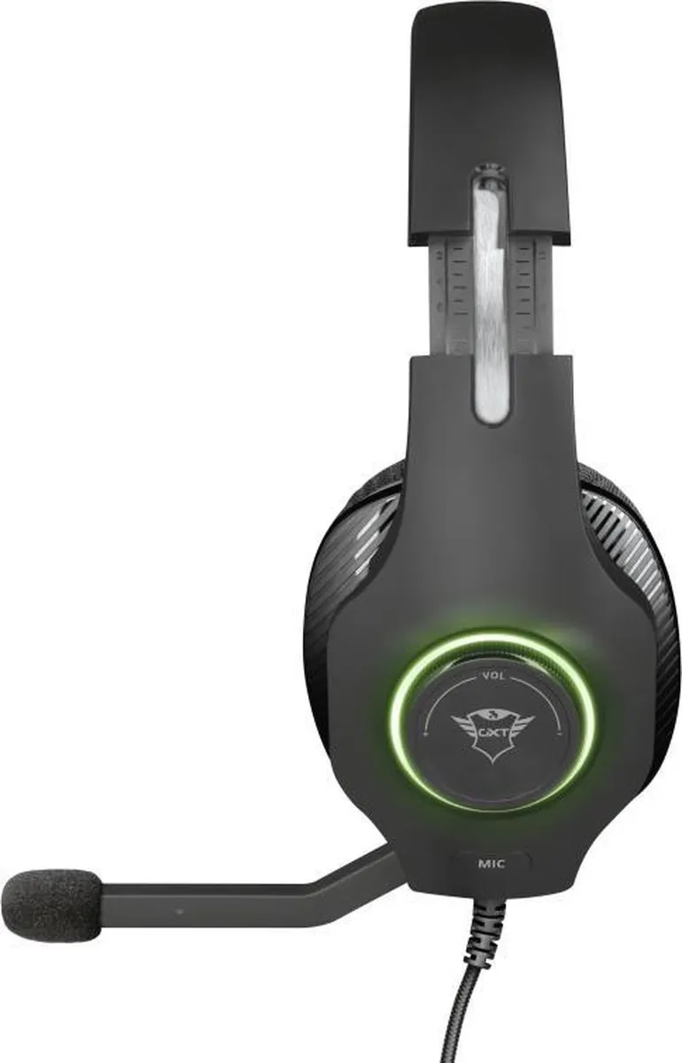 Trust GXT455 Torus Gaming Headset - RGB - 50mm - Zwart