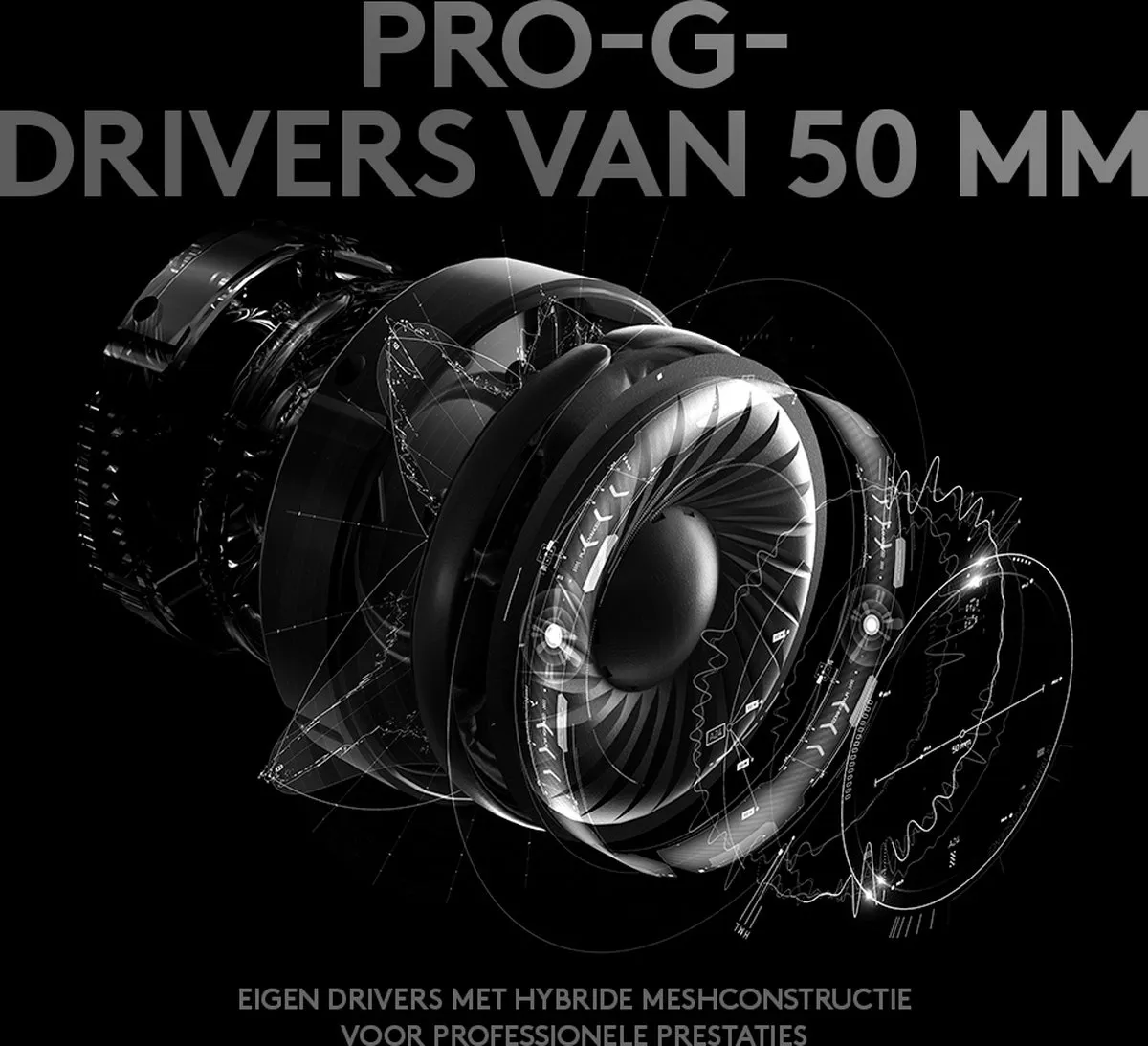 Logitech G Pro X Gaming Headset 981-000818 - Zwart