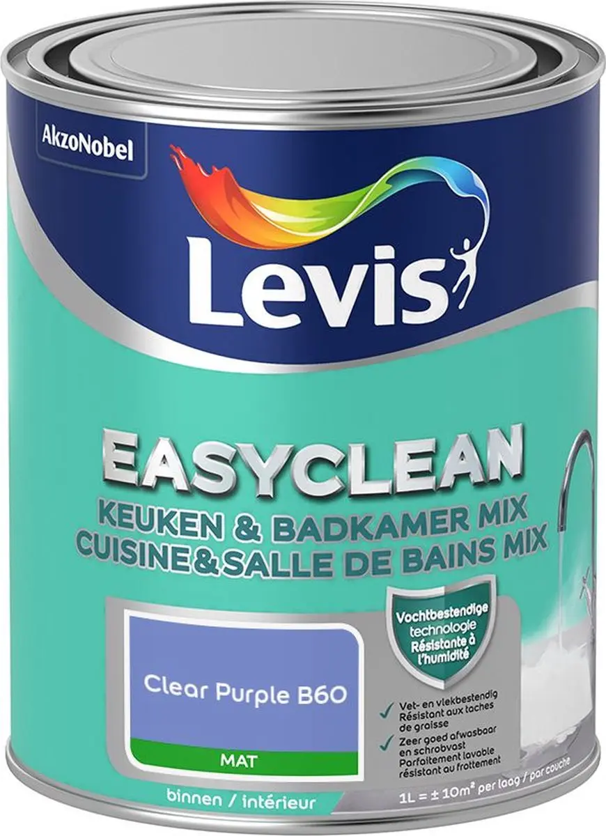 Levi's Easyclean Mengverf Clear Purple B60