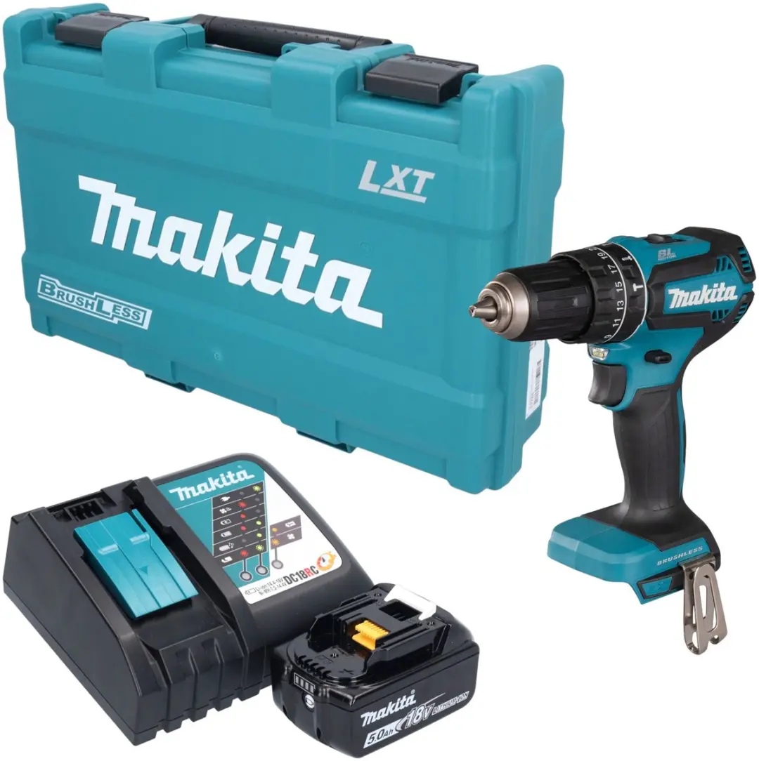 Makita DHP485RT1K Accu-slagboormachine 18V 50Nm