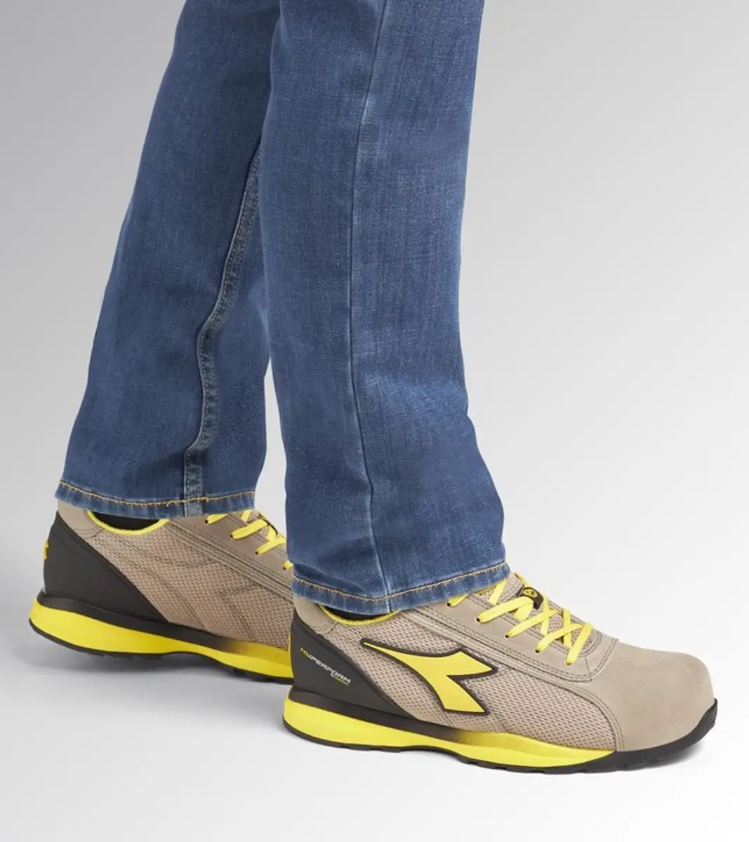 Diadora Hyper Low S1PS Werkschoenen - Moon Rock Grey - Maat 45