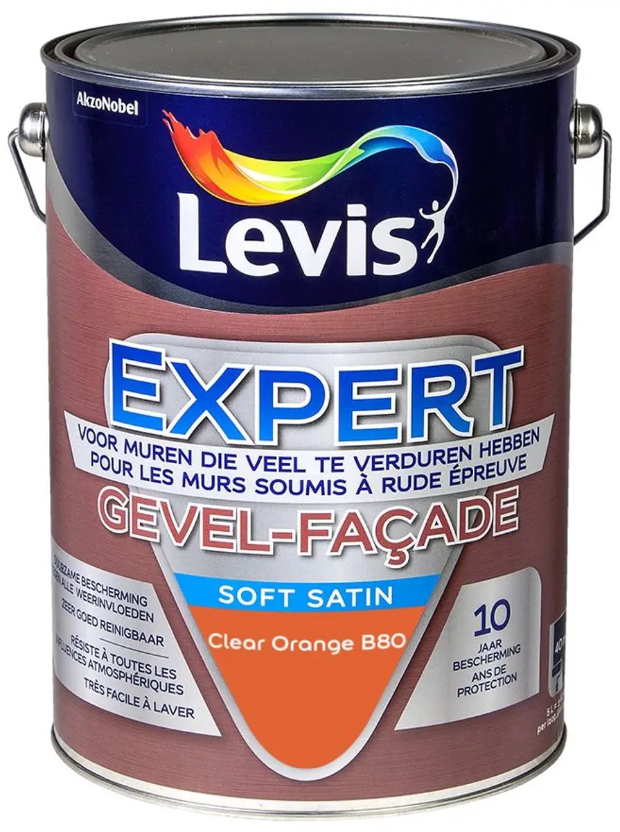 Levi's Expert Gevel Mix Clear Orange B80 Mengverf 5L