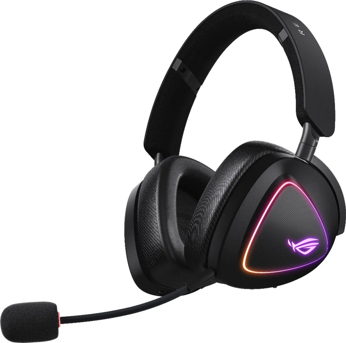 ASUS ROG Delta II A701 Gaming Headset - Bedraad/Draadloos - 50mm Drivers - Zwart