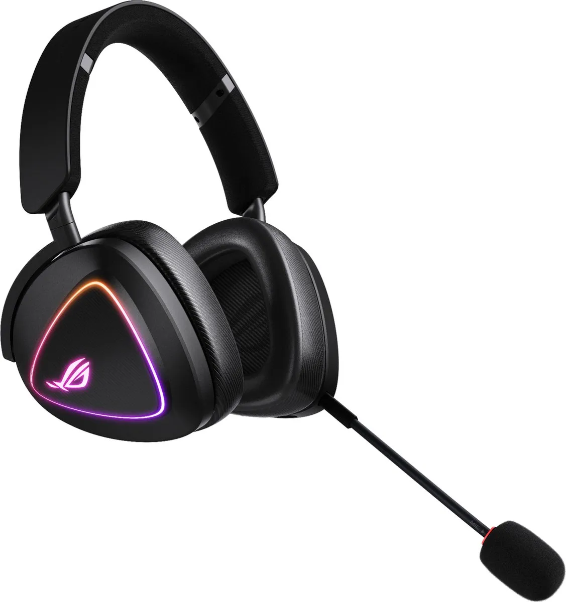 ASUS ROG Delta II A701 Gaming Headset - Bedraad/Draadloos - 50mm Drivers - Zwart