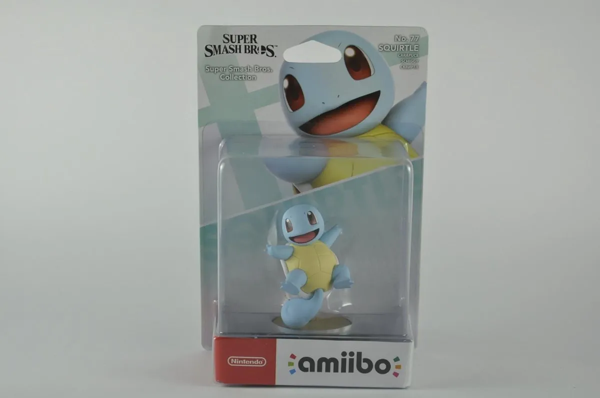 Nintendo amiibo Squirtle Super Smash Bros. - Ingame Speelfiguur