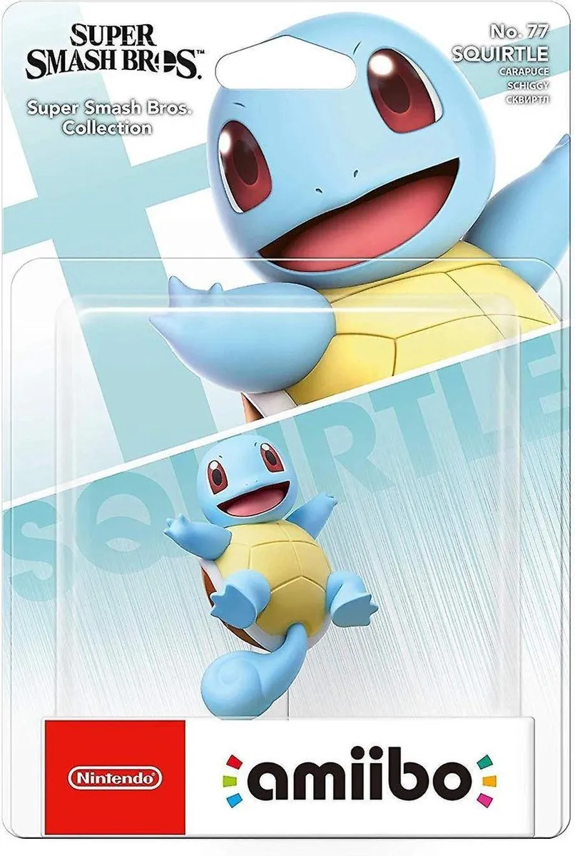 Nintendo amiibo Squirtle Super Smash Bros.