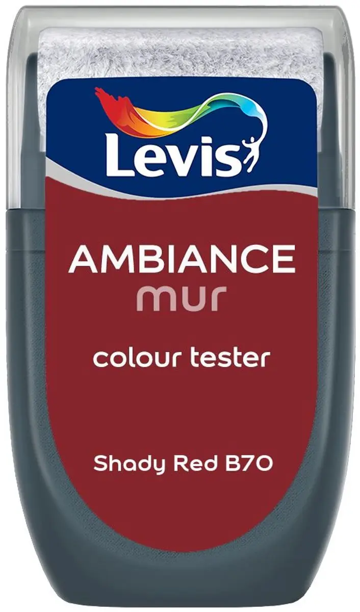 Levi's Muurverf Kleurtester Shady Red B70