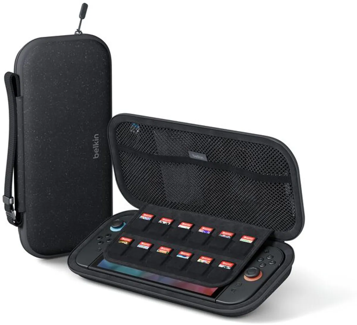 Belkin Gaming Nintendo Switch 2 Beschermhoes met AirTag vak – Antraciet