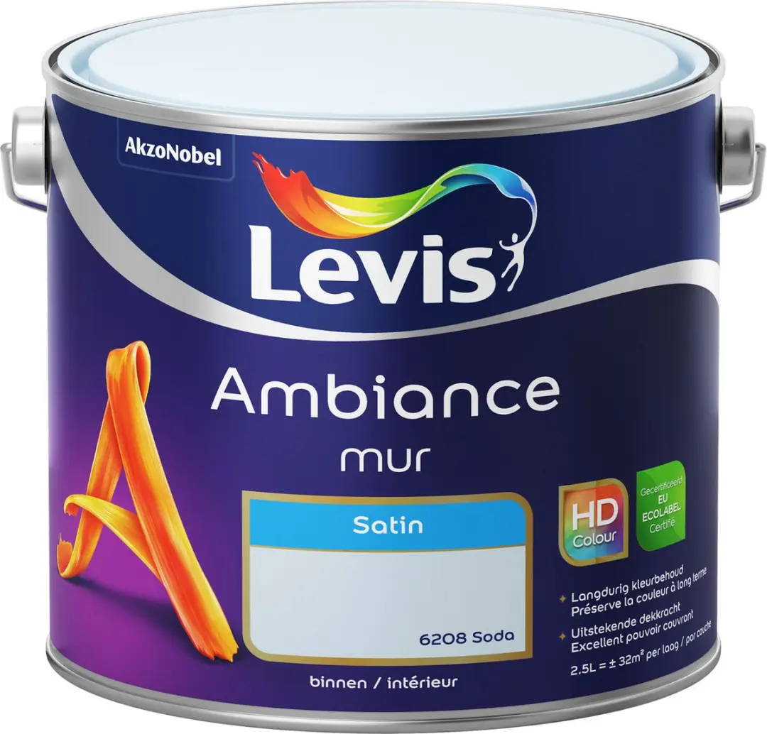 Levi's Ambiance Mur Satin Soda 2,5L