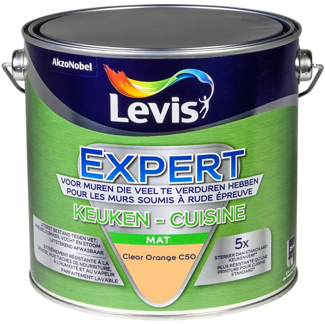 Levi's Expert Keuken Mix Clear Orange C50 Mengverf 2,5L