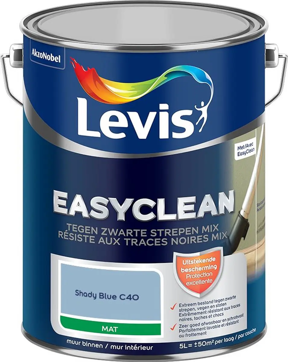 Levi's Easyclean Tegen Zwarte Strepen Mengverf 5L