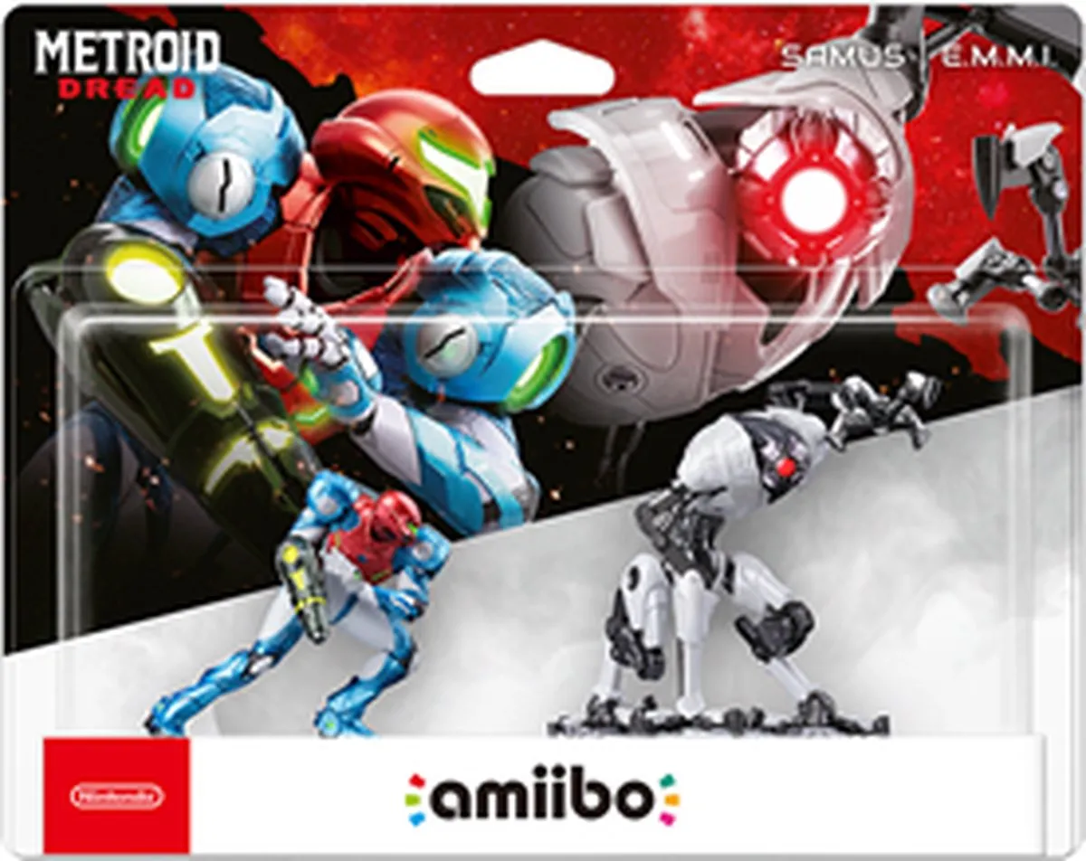 Nintendo amiibo Ingame Speelfiguur Metroid - 2 Stuks