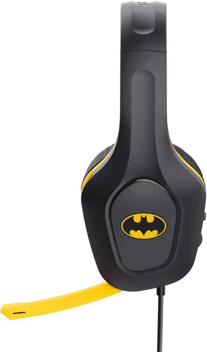 Trust GXT 415BM Zirox Gaming Headset - 50mm Drivers - Batman Zwart - afbeelding 6 van 6