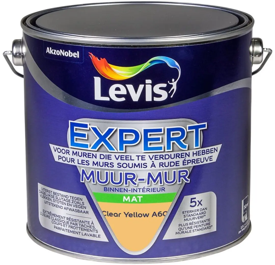 Levi's Expert Muurverf Clear Yellow A60
