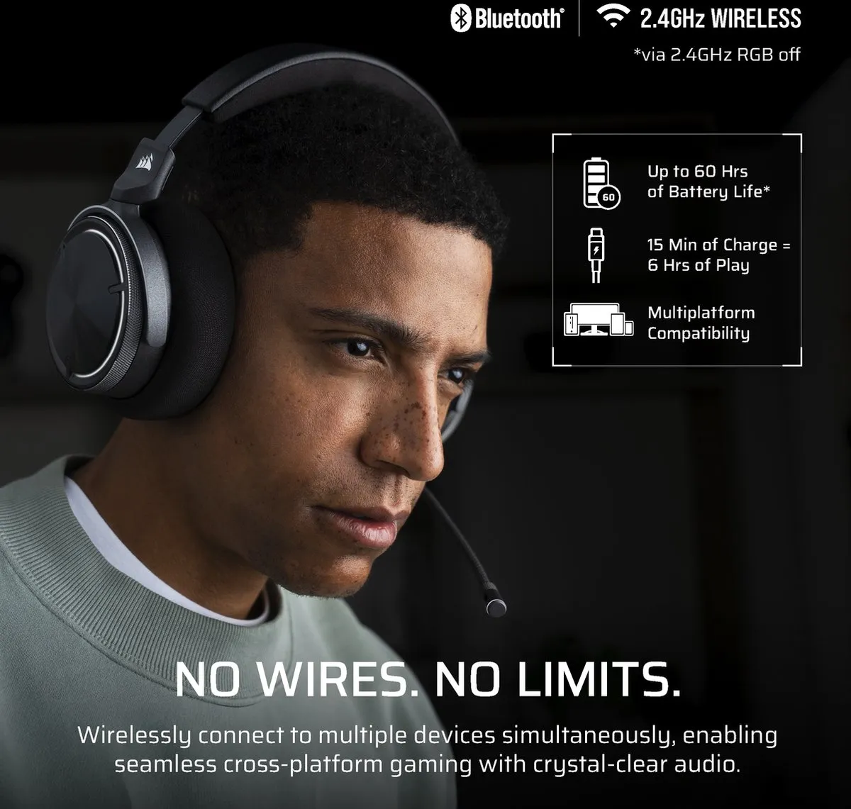 Corsair Virtuoso MAX CA-9011374-WW Gaming Headset - Draadloos - Xbox