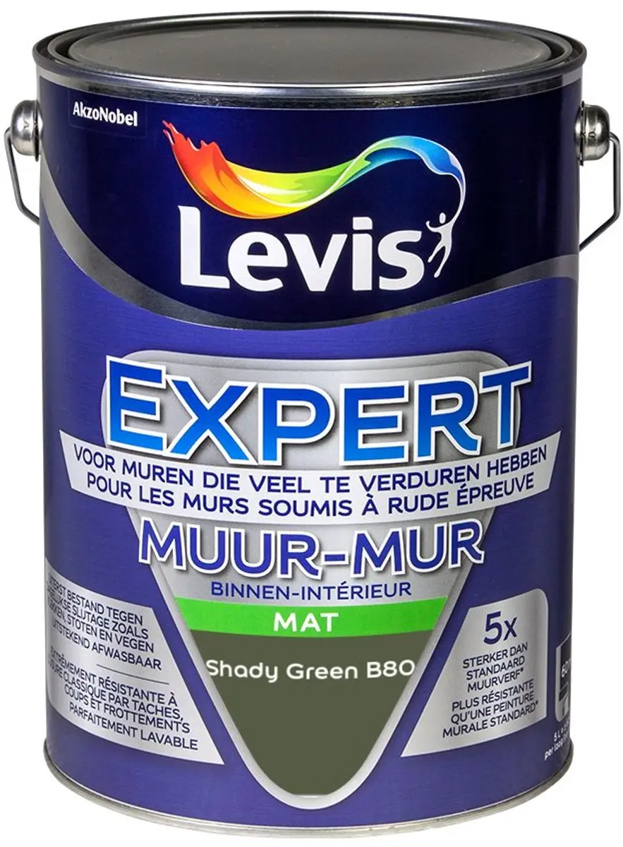 Levi's Expert Muur Binnen Mix Shady Green B80