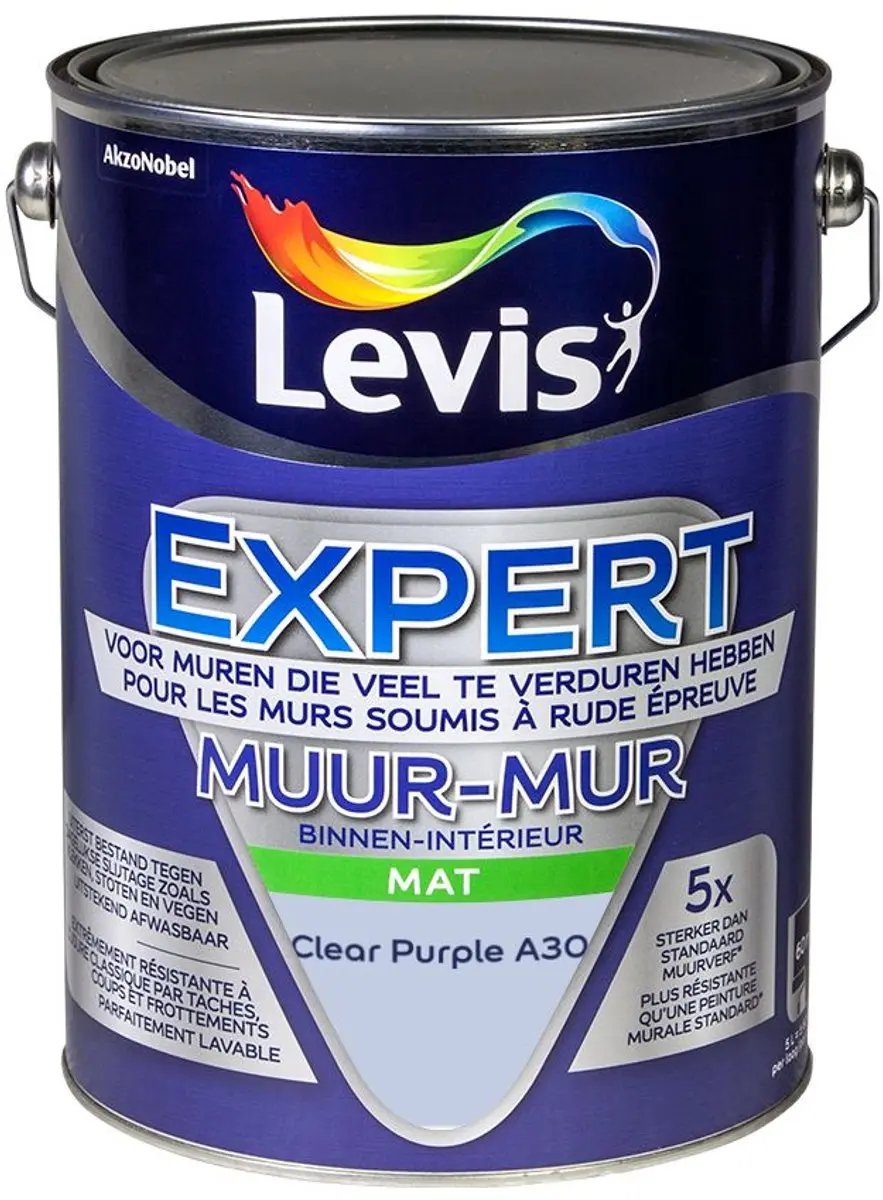 Levi's Expert Muur Binnen Mengverf Clear Purple A30