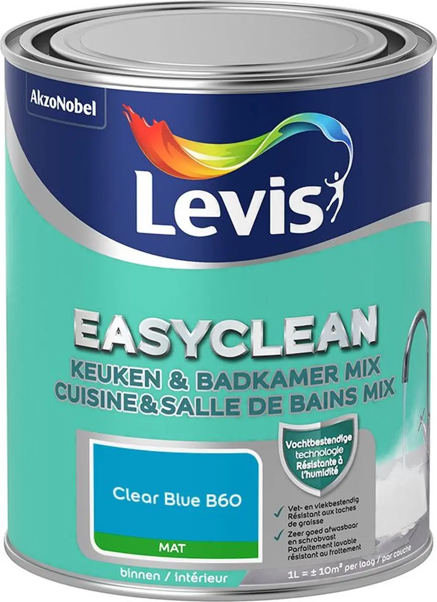 Levi's Easyclean Mengverf Clear Blue B60