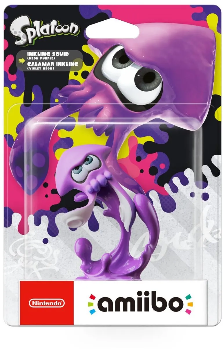 Amiibo Inkling Squid Paars - Splatoon - Nintendo Switch