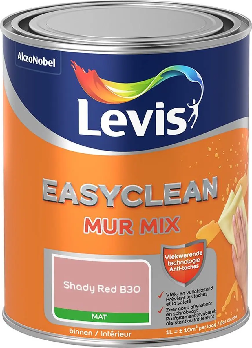 Levi's Easyclean Mur Mat Mix Shady Red B30