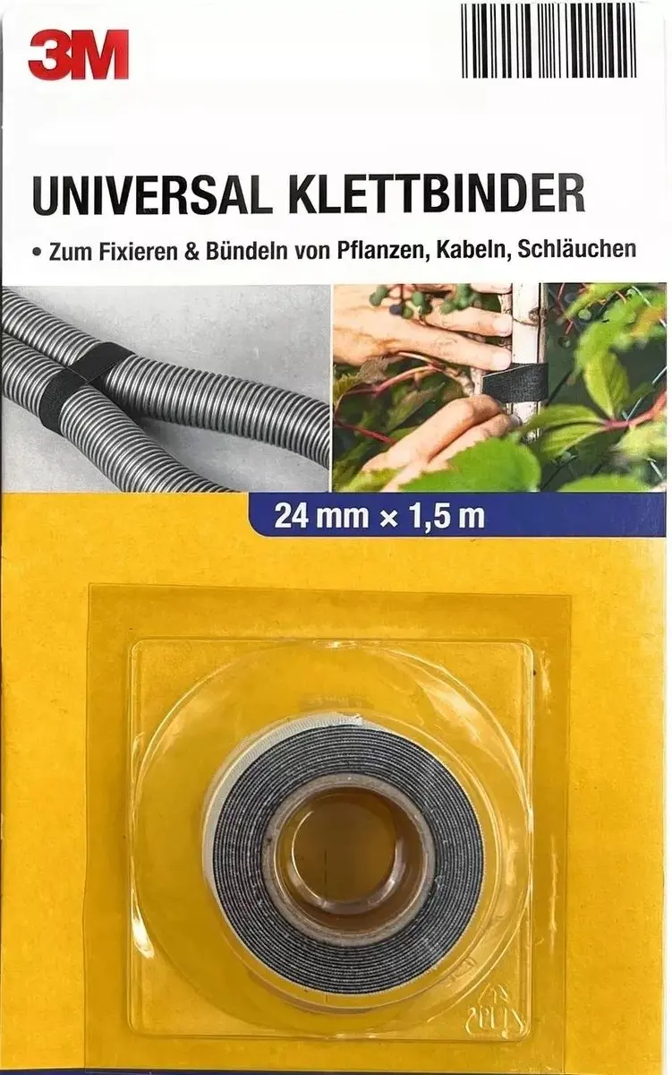 3M Klittenband Kabelbinder Organizer 24mm x 1,5m